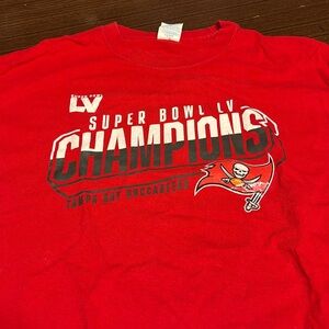 Tampa Bay Buccaneers Super Bowl Champ T-Shirt Large